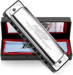 East top Blues Harmonica, 10 Holes 