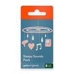 Yoto Sleepy Sounds Pack – 4 Kids Audiobook Cards for Use with Yoto Player & Mini All-in-1 Audio Player, Screen-Free Listening with Relaxing White Noise Sound Effects for Naptime Bedtime & Winding Down