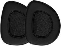 kwmobile Ear Pads Compatible with ASUS ROG Delta S Earpads - 2X Replacement for Headphones - Black