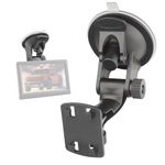 Gonifeto Backup Camera Monitor Mount,(4.3/5in) Rvs Rear View Camera Screen Mounting Bracket,Windshield Suction Cup Holder for Back Up Camera Display Monitor,Car Rearview Reverse Cam Window Mount Kit