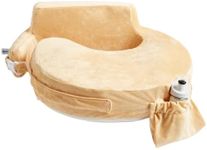 MY BREST FRIEND Super Deluxe Gold Breastfeeding Pillow, Gold, One Size Fits Most (725)