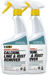 CLR PRO Industrial Calcium, Lime & Rust Remover, 32 Ounce Spray (Pack of 2)