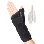 joingood Wrist and Thumb Support, De Quervain's Tenosynovitis Splint, Thumb Spica Splint, Carpal Tunnel Wrist Support, Trigger Thumb Splint for Tendonitis, Arthritis, Sprains (Right Hand)