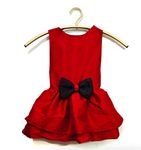 That Dog in Tuxedo Dog Clothes Dog Party Dress - Red (Size 22)