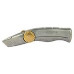 Stanley 0-10-819 Snap Off Knife "Pro" with Retractable Blade, Silver