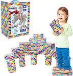 Deluxe Jumbo Cardboard Blocks 42-Pack Extra-Thick Cardboard Building Blocks Mini Whale Paper Brick Toy