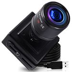 G 100fps Varifocal Usb Camera 1080P 2.8-12mm Webcam,2mp FHD 4X Optical Zoom Varifocus Web Cam,High Def/fps Cmos ov2710 Web camera,Variable Manual Focus Video Conference Webcamera for Windows Linux Mac