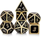 DNDND Metal Dice Set D&D, 7 die Met