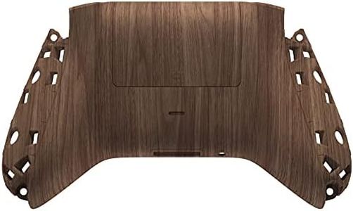 eXtremeRate Custom Back Cover Shell for Xbox Series X & S Controller, Wood Grain Replacement Controller Battery Cover & Bottom Shell