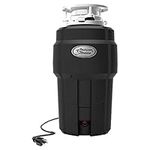 American Standard Hush-Tek 1.25 HP Waste Disposer (Black)