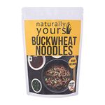 Naturally Yours Healthy Buckwheat Soba Noodles, Made with 30% Buckwheat Flour & 70% Whole Wheat, Taste Maker Included, No Maida, Not Fried, 100% Natural, No Artificial Preservatives or MSG, 180g (Pack of 1)