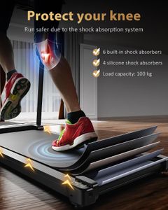 Foldable Under Desk Treadmill – Compact Walking Pad for Home Office