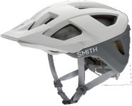 SMITH Session MTB Cycling Helmet – Adult Mountain Bike Helmet with MIPS Technology + Koroyd Coverage – Lightweight Impact Protection for Men & Women – Adjustable Visor – Matte White/Cement, Large