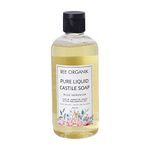 Bee Organik Rose Geranium Liquid Castile Soap 300ml Geranium