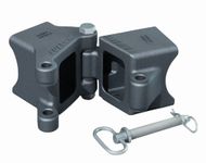 Fulton HDPW330300 Fold-Away Weld-On Trailer Hinge Kit for 3 Inch x 3 Inch Trailer Beams, 5,000 lbs. Capacity, Helps Reduce Trailer Length for Storage