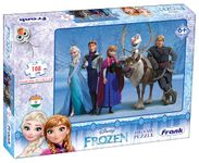 Frank Disney Frozen Jigsaw Puzzle (108 Pieces) for Kids Above 6+ Years - Fun & Challenging Brain Booster Games - Educational Puzzle for Focus and Memory -11860