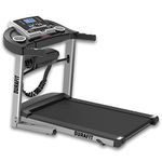 Durafit Strong Multifunction 4.5 HP Peak DC Motorized Treadmill with Max Speed 14 Km/Hr, Max User Weight 120 Kg, Manual Incline, Free Installation Assistance