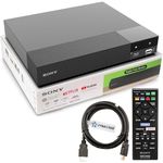 Region Free Blu-ray Player Compatible with Sony BDP-S1700 | Multi-Region Code Free (Blu-ray A B C, DVD REGIONS 0-8) | Full HD 1080p Playback | Dynastar 6FT HDMI included in Bundle