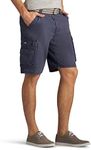 Lee Men's Dungarees New Belted Wyoming Cargo Short, Sporting Blue, 30