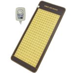 Carefit 6 Ft Korean Jade Heating Mat | 253 Stones BioMat | Far Infrared Therapy Bed for Pain Relief & Immunity (75" x 28")