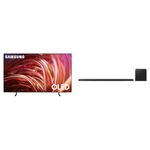 SAMSUNG 55-inch OLED 4K S85D Smart TV + SAMSUNG HW-S800D/ZC 3.1.2 Ch Slim Soundbar with Dolby Atmos - Black