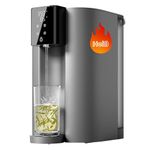 Waterdrop CoreRO WD-C1H Countertop Reverse Osmosis System, Instant Hot Water Dispenser, 5 Temperature Options, 6 Stage C1H Countertop RO, 3:1 Pure to Drain, Reduce PFAS, No Installation