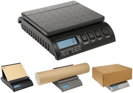 ABCON POSTSHIP Digital 20kg 44lb - from 1g Increments - Black Letter Postal/Postage/Parcel/Shipping/Weighing/Packet Scales Scale - 0-1kg/1g 1-5kg/2g 5-20kg/5g