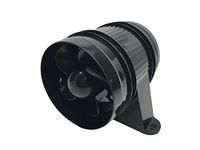 Marine HIGH Performance ABS Black Turbo in LINE Bilge Blower 4" Diameter 12V