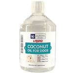 Liquid Coconut MCT Oil for Dogs - 500ml Food Grade MCT 60/40