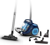 Rowenta Swift Power Cyclonic Home & Car – Bagless Vacuum Cleaner, Compact Design, 99.98% Filtration, Cyclonic Technology, Blue