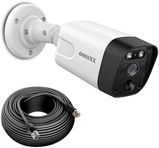 OOSSXX 4K PIR POE Extend Camera Outdoor Indoor Video Surveillance Security Waterproof Wired POE Camera, Home IP 4K 8MP Camera, Night Vision, Just Extend POE Kits