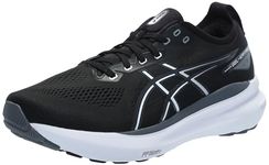 Asics Men's Gel-Kayano 31 Running Shoes, 10.5, Black/White