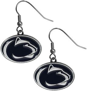 NCAA Siskiyou Sports Womens Penn State Nittany Lions Chrome Dangle Earrings One Size Team Colors