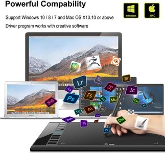 UGEE M708 Drawing Tablet – 10x6 Inch Digital Graphics Pad