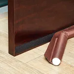 One-Sided Under The Door Draft Stopper, 36 Inch (Brown)