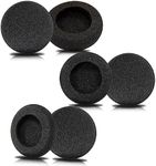 Ear Cushions Replacement for Plantronics Headset, Foam Ear Pads for Plantronics HW251N HW261N HW510 HW520 Blackwire 3210 3220 3320 C320 C3225 Jabra Biz 1900 GN2000 PRO 920 930 9450 Headphones (6 Pack)