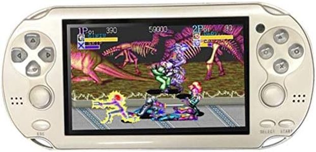 Console de Jeu Portable Classique Écran HD 4,3 Pouces Console de Jeu rétro Gameboy 3000 Jeux intégrés avec Deux Boutons de Joystick