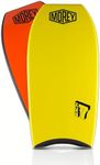 MOREY® Mach 7, Bodyboard; Body Boards for Beach, Single REX Stringer (Embedded Rod) for Durability, Engineered with HDPE Slick Bottom for Speed (2025 Model)