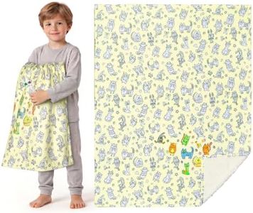 Catalonia Coloring Blanket with Markers for Kids & Adults, DIY Sherpa Throw