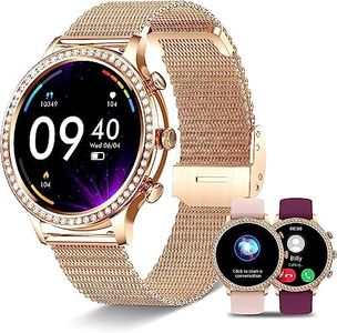 BEASTR Smart Watch for Women (Call Receive Dial), Smart Watches for Android iOS Phones 1.32" Touchscreen Smartwatch with AI Voice Control Heart Rate Sleep Monitor Pedometer Waterproof Activity Tracker