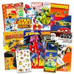 Bulk Coloring Books for Kids Boys Ages 4-8 Bundle ~ 9 Pack Activity Books with Games, Stickers, Mazes and Puzzles