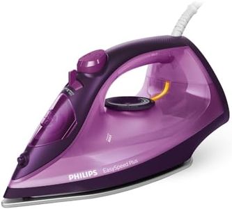 PHILIPS Easyspeed Plus Steam Iron Gc2147/30-2400 Watts, Quick Heat Up With Up To 30 G/Min Steam, 150G Steam Boost, Scratch Resistant Ceramic Soleplate, Vertical Steam, Drip-Stop
