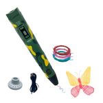 Camin 3D Pen for Kids, USB Cable, 3 PLA 3m Each (Camouflage Color)