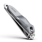 BEZOX Safe Baby Nail Clippers, Small Jaw Kids Nail Clipper Trimmers for, Infants, Child and Toddlers, Precision Nail Grooming Tool for Tiny Fingers and Toes - Silver