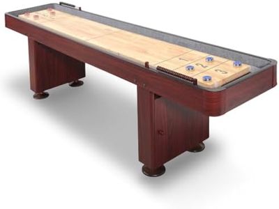 Hathaway Challenger Shuffleboard, Dark Cherry, 9-Feet