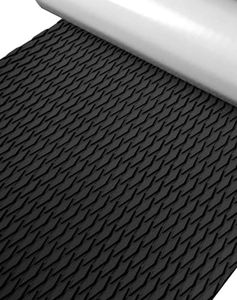 Hjdeck Universal Sufboard Pad EVA Foam Boat Flooring 47.2"x11.8" Non-Slip Deck Grip Mat Marine Carpet for Yacht Boat Kayak Decking Golf Cart