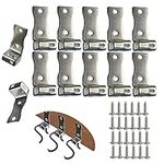 XXHong Sofa Spring Clips Stainless Steel Couch Spring Repair Kit for Sofa Chair Bed Spring Buckle 12 PCs