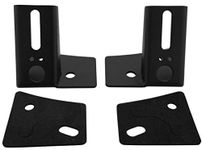 GS Power A Pillar Windshield Hinge Mount Brackets Compatible with 2007-2018 Jeep Wrangler JK for Mounting Auxiliary Off-Road LED HID or Halogen Fog & Work Light