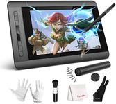 XP-Pen Artist 12 Drawing Monitor, 11.6'' Graphic Drawing Tablet Display,Digital Drawing Tablet with Screen FHD IPS Panel, 6 Hot Keys, 8192 Pressure Battery-Free Pen for Windows Mac