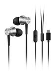 1MORE P10 Piston Fit Wired Earphones with USB-C Connector, in Ear Earphones with Microphone, Noise Isolation, Control Button Durable Wired Earbuds for iPhone 15 Pixel 8 Oneplus